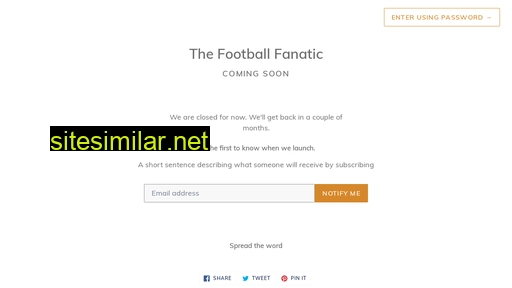 thefootballfanatics.in alternative sites