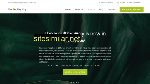 thehealthyway.in alternative sites