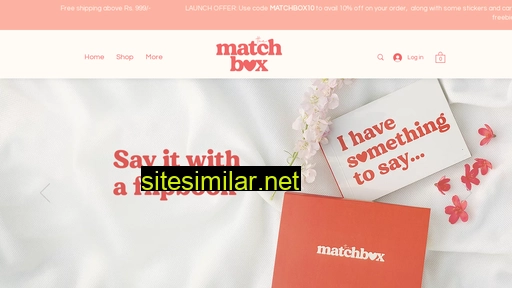 thematchbox.co.in alternative sites
