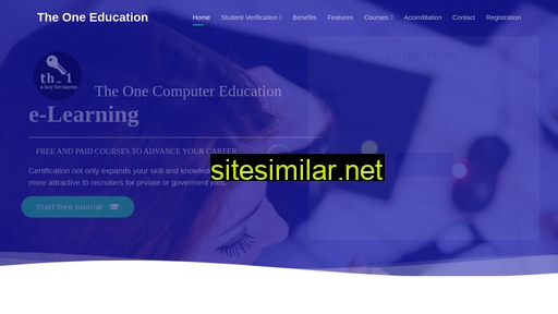 theoneeducation.in alternative sites