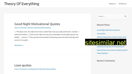 theoryofeverything.co.in alternative sites
