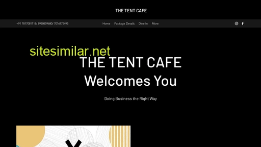 thetentcafe.in alternative sites