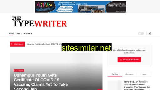 thetypewriter.in alternative sites