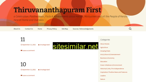 thiruvananthapuramfirst.in alternative sites