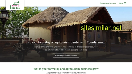 tourdefarm.co.in alternative sites