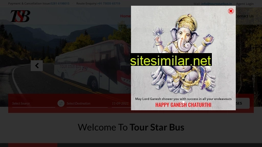 tourstarbus.in alternative sites