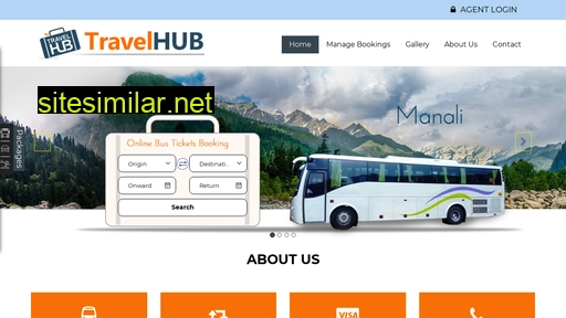 travelhub.ind.in alternative sites