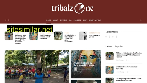 Tribalzonemagazine similar sites