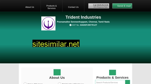 Tridentfabricators similar sites