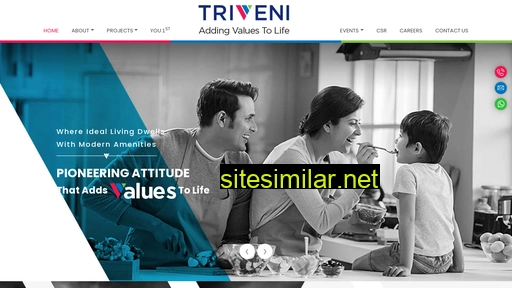 Triveni-group similar sites