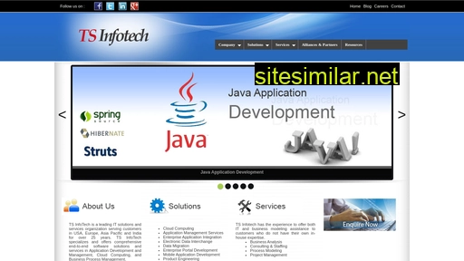 Tsinfotech similar sites