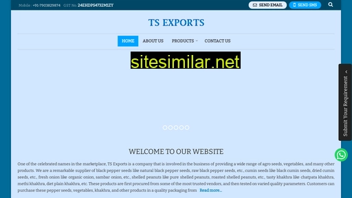 ts-exports.co.in alternative sites