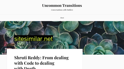 Uncommontransitions similar sites