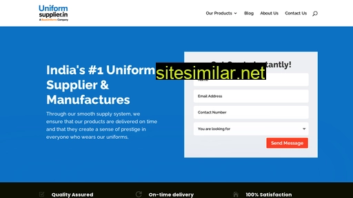 uniformsupplier.in alternative sites