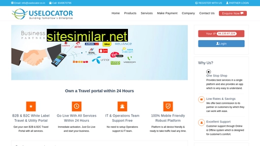uselocator.co.in alternative sites