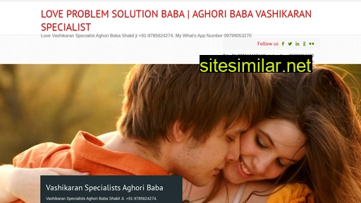 Vashikaranspecialists similar sites