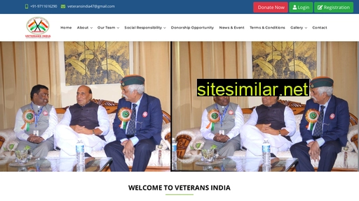 veteransindia.in alternative sites