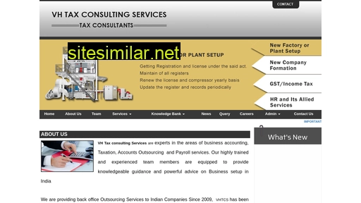 vhtaxconsultingservices.in alternative sites