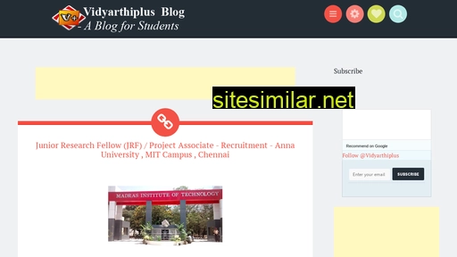 Vidyarthiplus similar sites