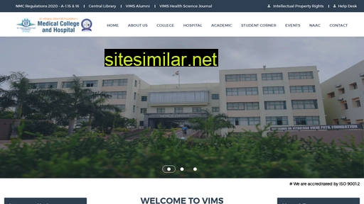 vimsmch.edu.in alternative sites