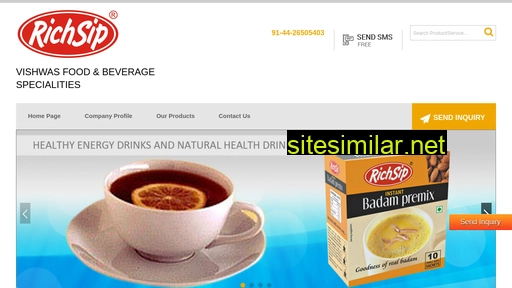 vishwasfoodproducts.in alternative sites