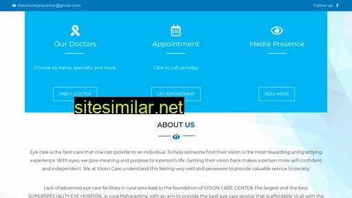Visioncarehospital similar sites