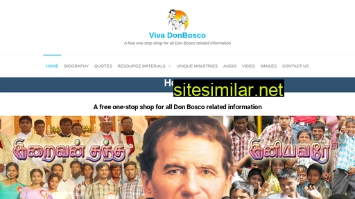 vivadonbosco.in alternative sites