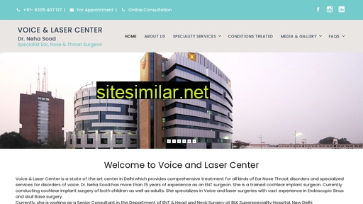 voicelasercenter.in alternative sites