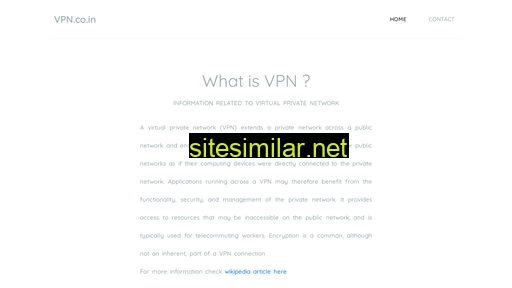 vpn.co.in alternative sites