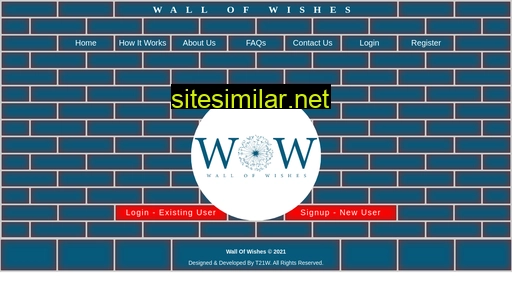 wallofwishes.in alternative sites