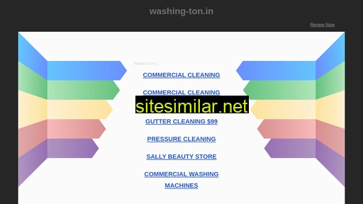 washing-ton.in alternative sites