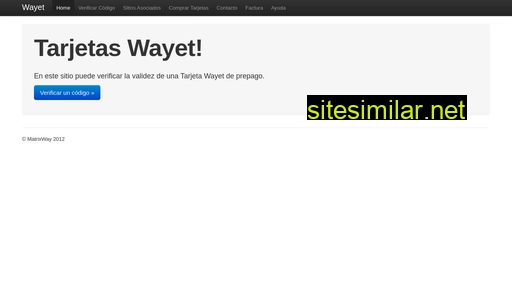 Wayet similar sites