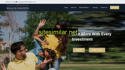 Wealthconcepts similar sites