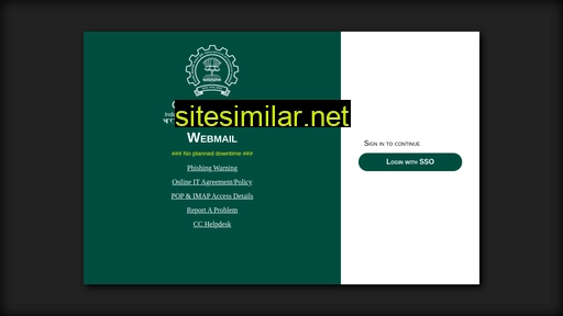 webmail.iitb.ac.in alternative sites