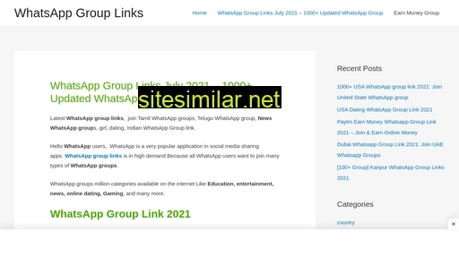 wpgrouplinks.in alternative sites