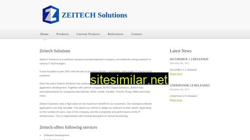 Zeitech similar sites