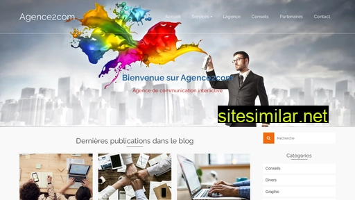 Agence2com similar sites