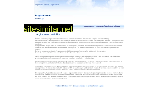 angioscanner.info alternative sites
