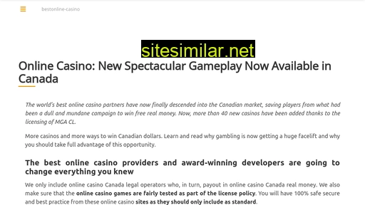 bestonline-casino.info alternative sites