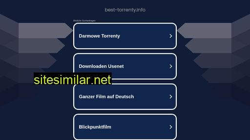 Best-torrenty similar sites