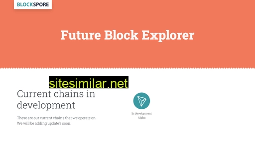 Blockspore similar sites