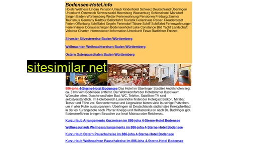 bodensee-hotel.info alternative sites