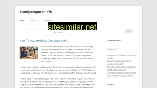 bramjcomputer.info alternative sites
