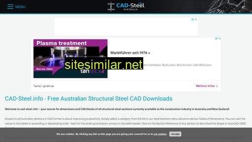 cad-steel.info alternative sites