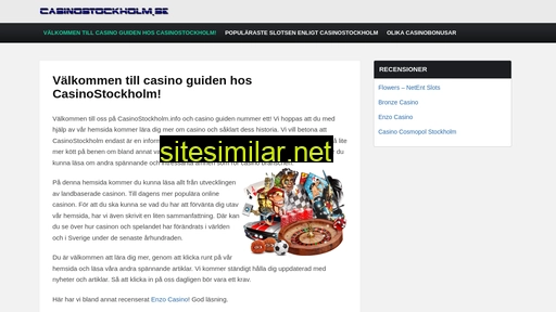 casinostockholm.info alternative sites