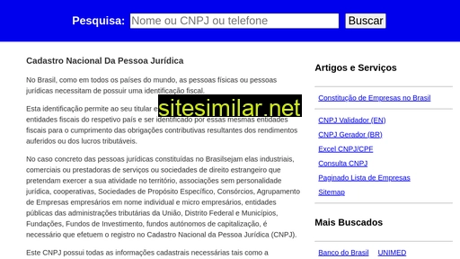 cnpj.info alternative sites