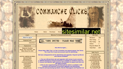 Commancheclicks similar sites