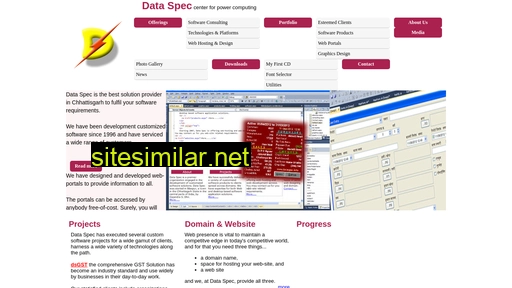 Dataspec similar sites