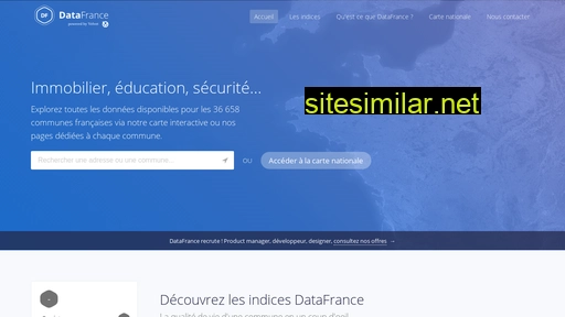 Datafrance similar sites