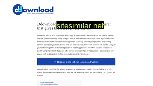 ddownloads.info alternative sites